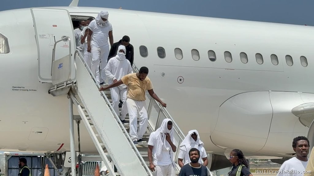 111 migrants haïtiens rapatriés des États-Unis au Cap-Haïtien