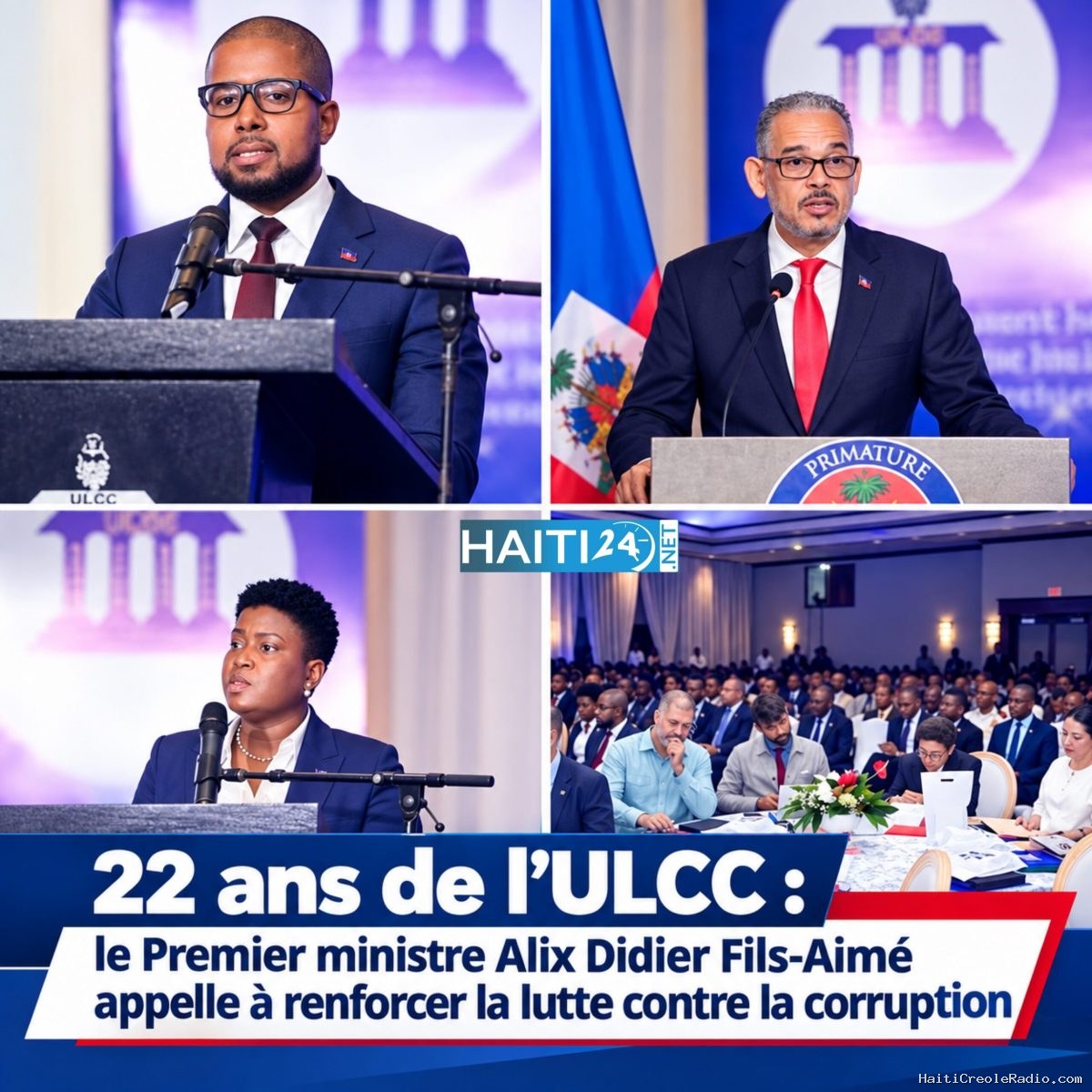 22 ans de l’ULCC : le Premier ministre Alix Didier Fils-Aimé appelle à renforcer la lutte contre la corruption