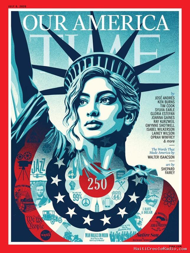 250 ans de l’indépendance américaine : le “Time” imagine une “Lady Liberty” modernisée