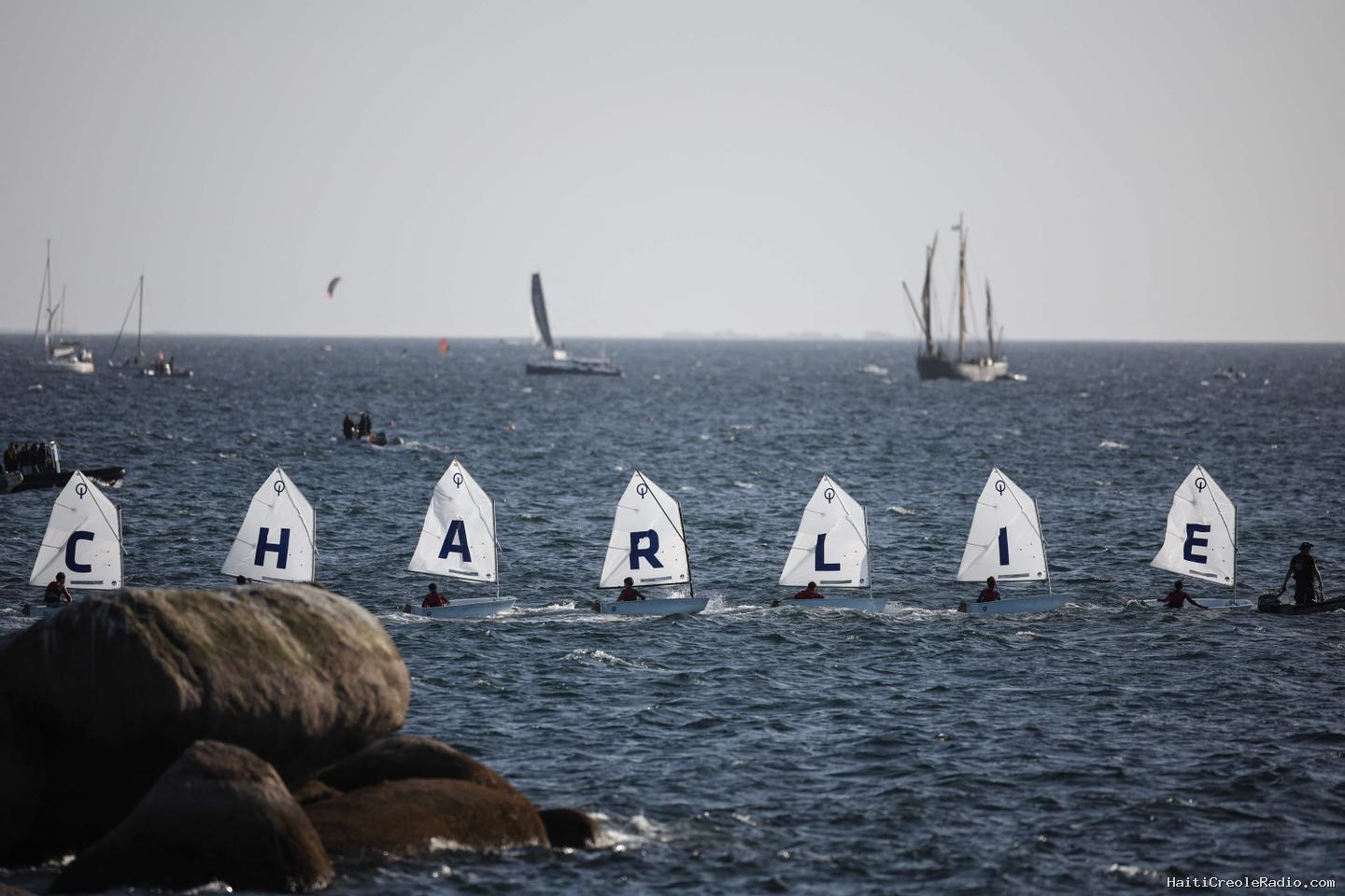 A Concarneau, le monde de la voile rend hommage au navigateur Charlie Dalin