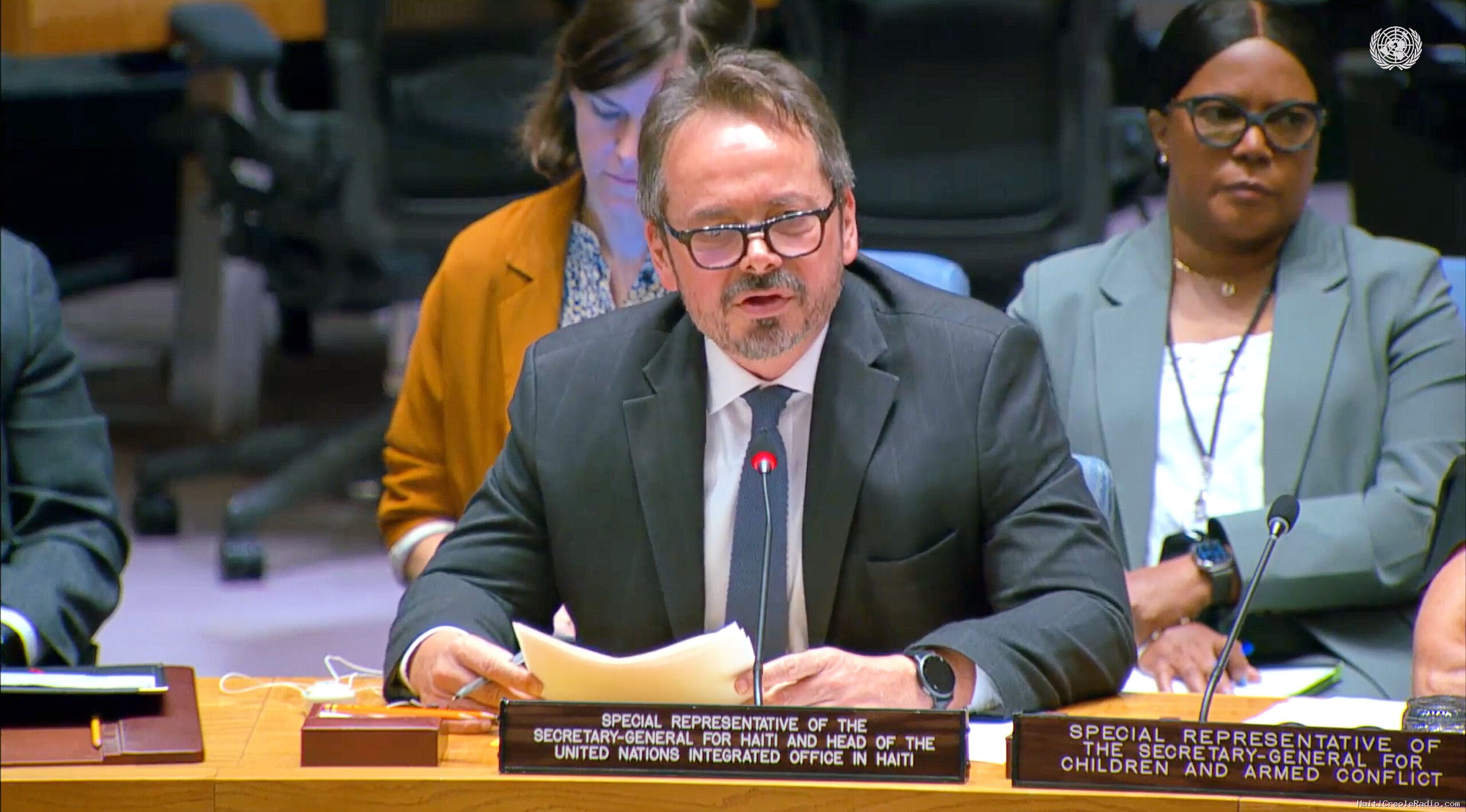 À l’ONU, la crise d’Haïti n’a qu’un seul auteur : les “gangs”