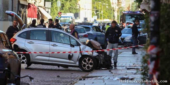 A Modène, un automobiliste fauche des piétons et fait huit blessés ; le mobile encore inconnu