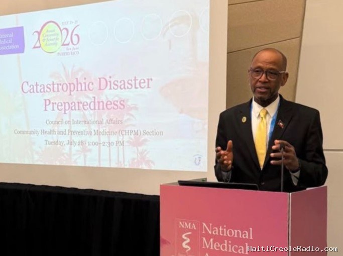 À Porto Rico, le Dr Yvens Laborde porte la voix d’Haïti devant la National Medical Association