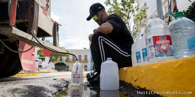 A Porto Rico, les habitants excédés par les coupures d’eau et d’électricité à répétition