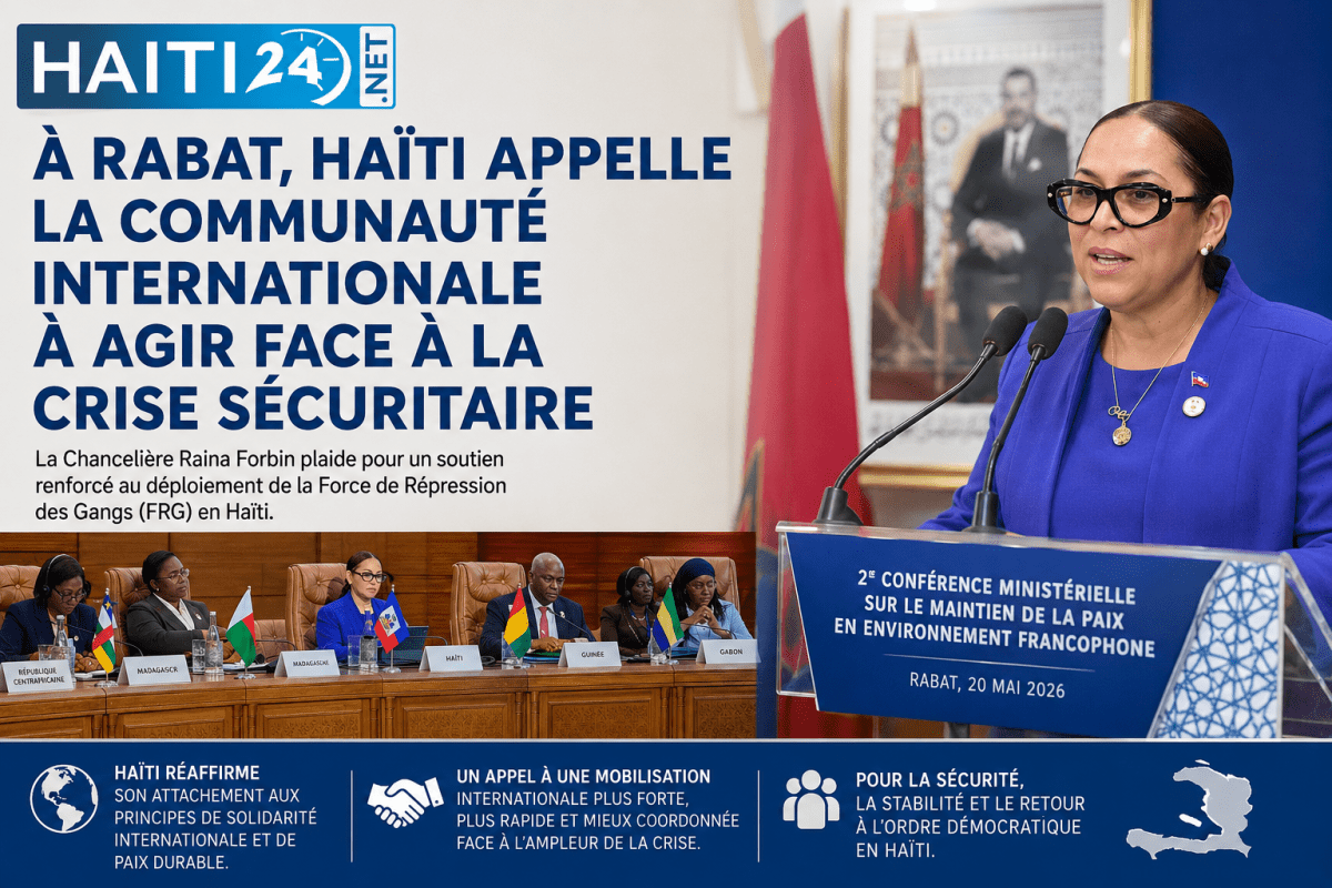 À Rabat, Haïti appelle la communauté internationale à agir face à la crise sécuritaire