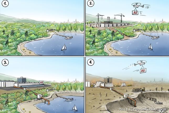 À Ulaan Chab, dans la steppe chinoise, les data centers syphonnent les abreuvoirs des moutons