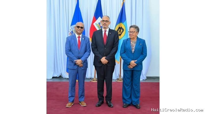 Alix Didier Fils-Aimé reçoit les dirigeants de l’OEA et de la CARICOM autour des enjeux sécuritaires et électoraux