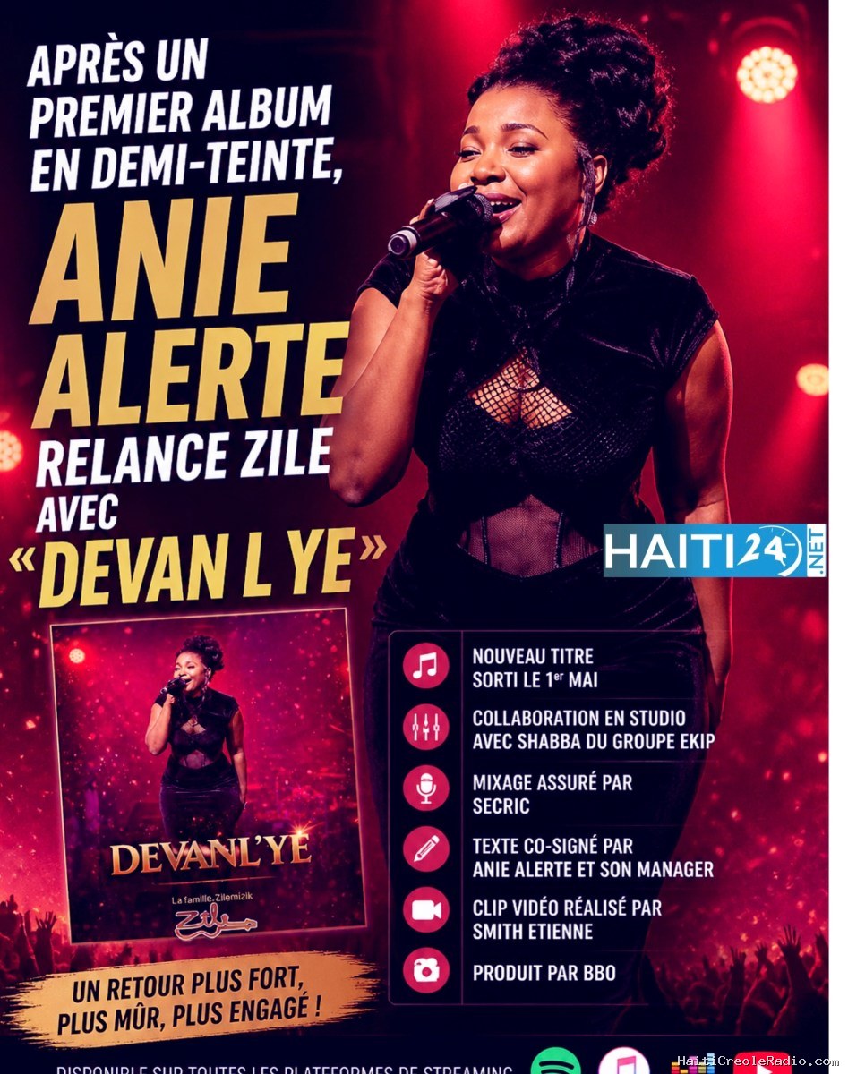APRÈS UN PREMIER ALBUM EN DEMI-TEINTE, ANIE ALERTE RELANCE ZILE AVEC « DEVAN L YE »