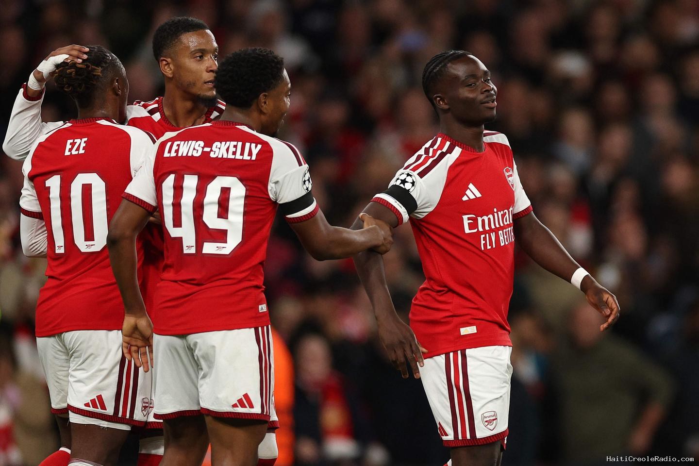 Arsenal-Lille : le résumé de la lourde défaite des Lillois, largement dominés par les Gunners en Ligue des champions