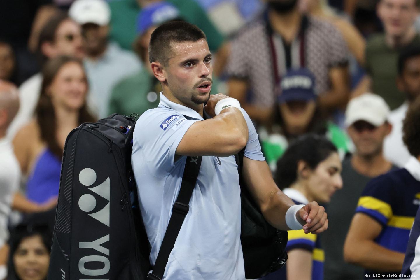 Arthur Gea, dernier Français engagé à l’US Open, éliminé en huitièmes de finale