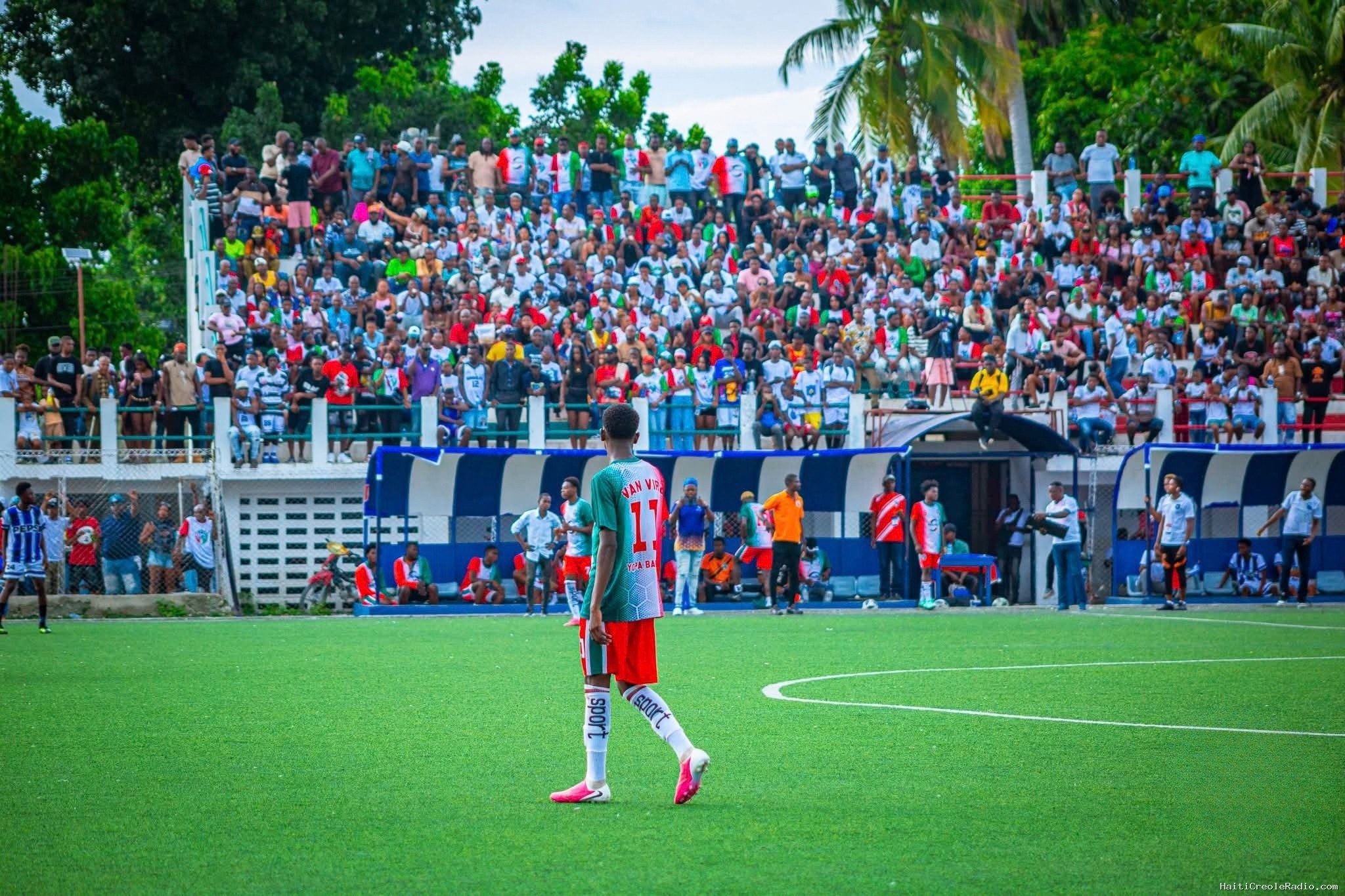 As Haiti’s domestic league struggles, vacation teams draw players with cash, games