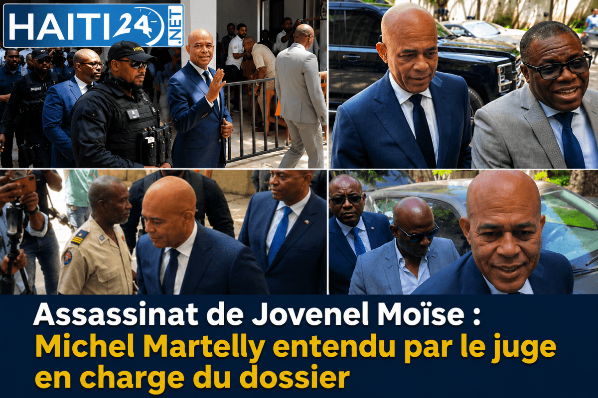Assassinat de Jovenel Moïse : Michel Martelly entendu par le juge en charge du dossier