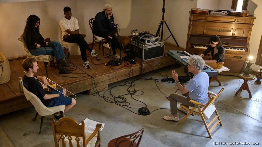 Au Caire, l'atelier de création de l'Orchestre des jeunes de la Méditerranée