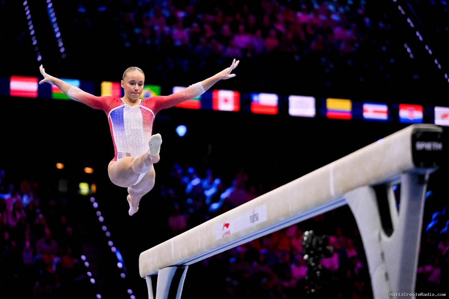 Aux Mondiaux de gymnastique, Elena Colas en quête d’une médaille pour confirmer ses débuts réussis chez les seniors