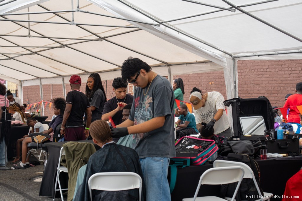 Back-to-school fair in Newark brings free supplies, hope to many Haitians in hardship