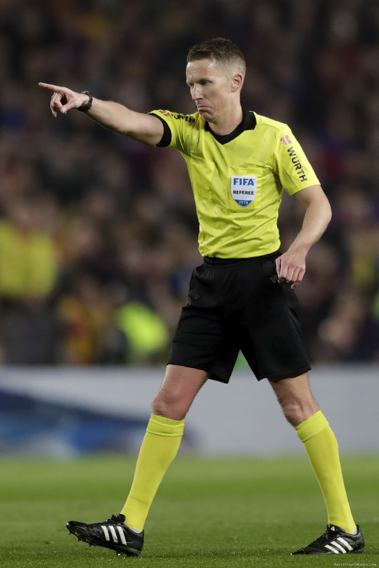 Backup Haiti-Scotland referee selected for Brazil-Haiti match