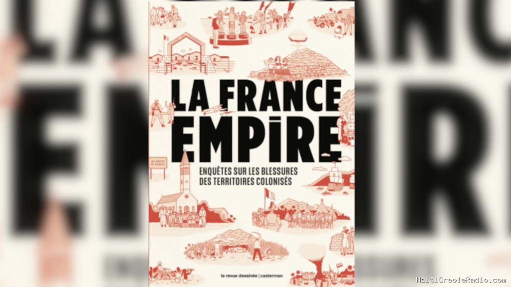 Baptiste Bouthier présente l'album graphique « La France Empire »