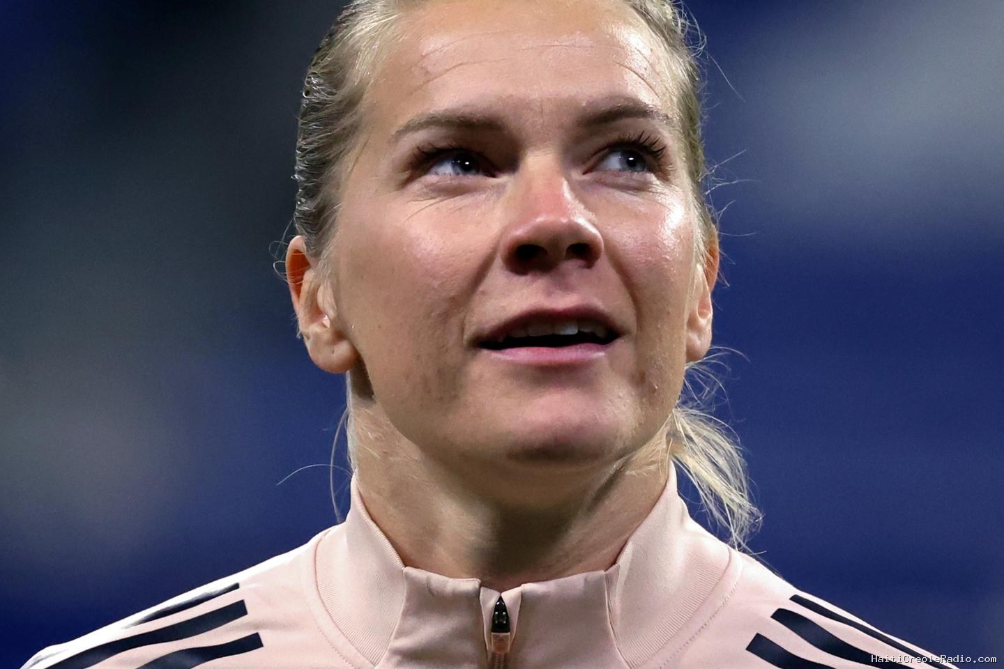 Barcelone-OL Lyonnes : « Personne ne peut nous enlever nos cinq victoires de suite en Ligue des champions », rappelle la Lyonnaise Ada Hegerberg avant la finale
