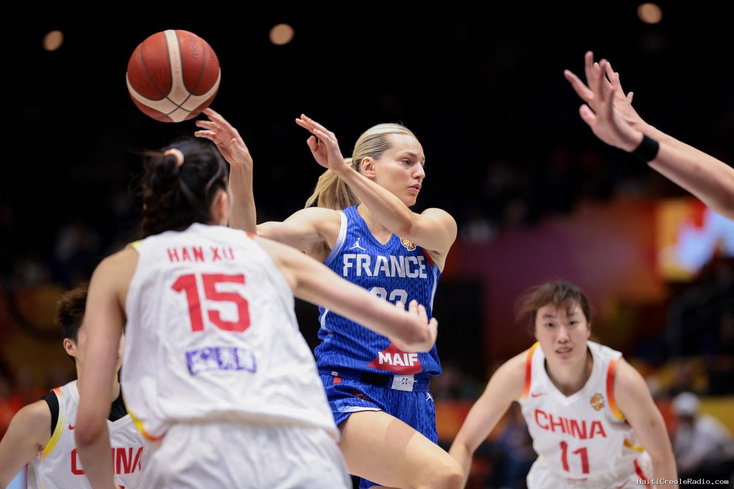 Basket : la France se qualifie pour la première demi-finale de son histoire en Coupe du monde féminine