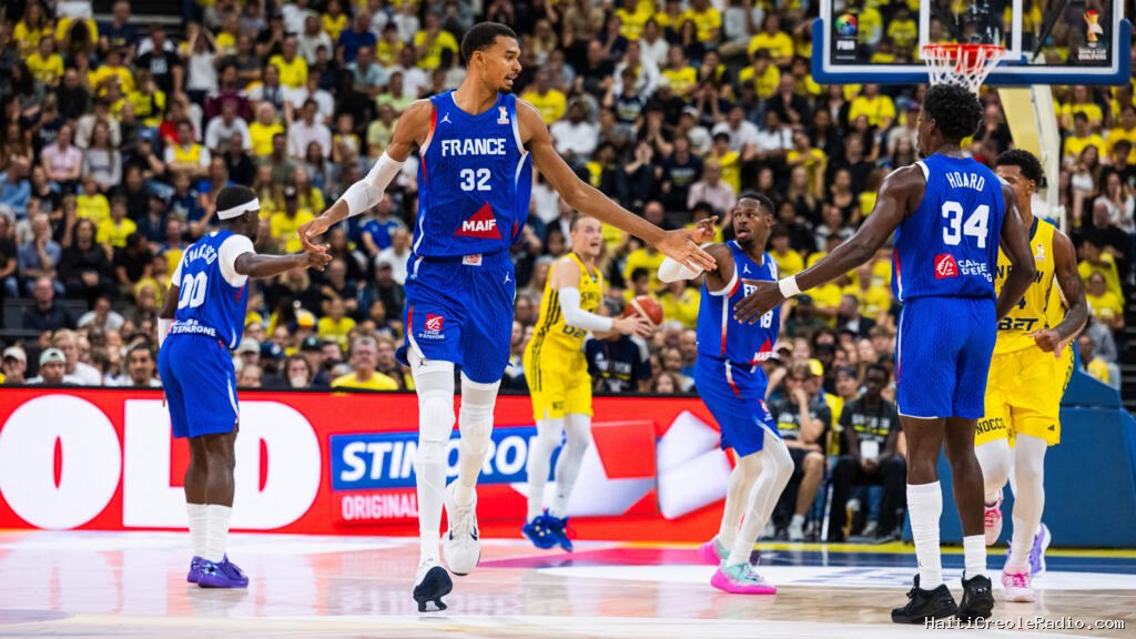 Basket: les Bleus s'en sortent contre la Suède et se rapprochent du Mondial 2027