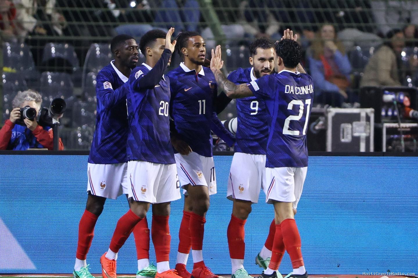 Belgique - France : le résumé de la victoire convaincante des Bleus face aux Diables rouges