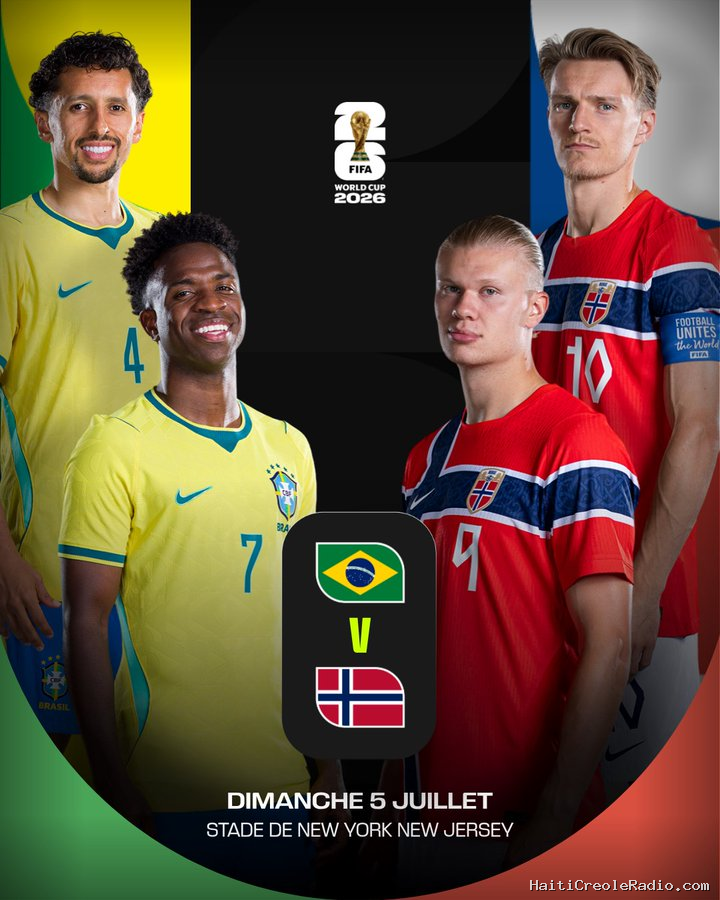 Brésil–Norvège : la Seleção gaspille un penalty, le score reste bloqué à 0-0 au MetLife Stadium