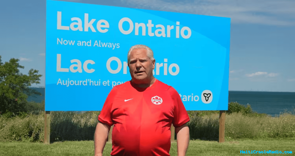 CANADA | Le Premier ministre de l’Ontario Doug Ford défie Trump : « Ce sera le lac Ontario aujourd’hui et pour toujours »
