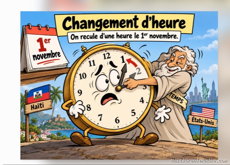 Changement d’heure le 1er novembre | Trump presse le Sénat de maintenir l’heure d’été toute l’année : Haïti cessera-t-elle aussi de reculer ses horloges ?