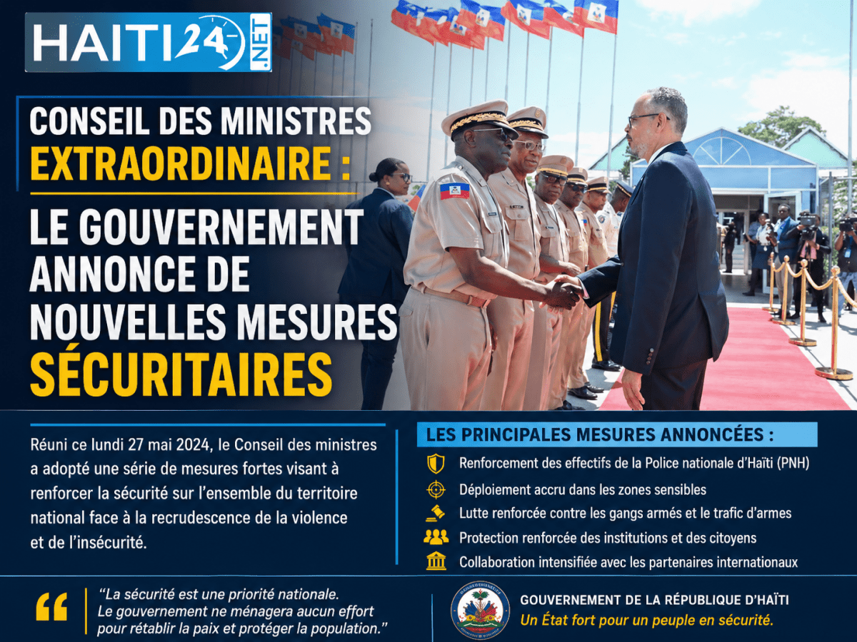 Conseil des ministres extraordinaire : le gouvernement annonce de nouvelles mesures sécuritaires