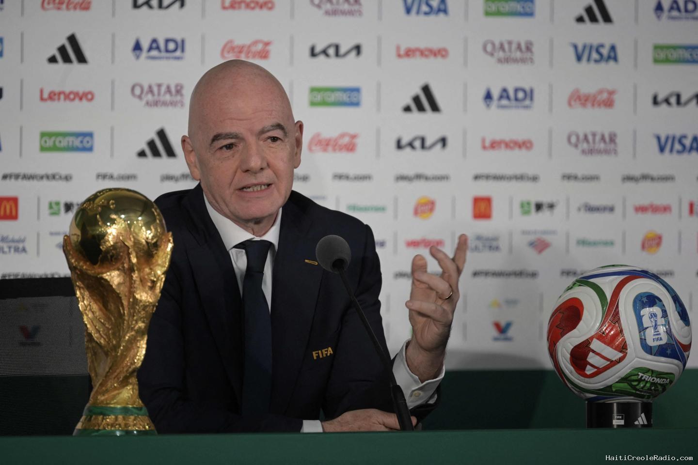 Coupe du monde 2026 : avant le coup d’envoi, Gianni Infantino slalome entre les polémiques