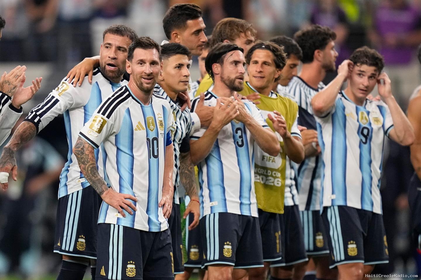 Coupe du monde 2026 : l’Argentine du « roi » Lionel Messi et de ses « serviteurs » poursuit son sans-faute