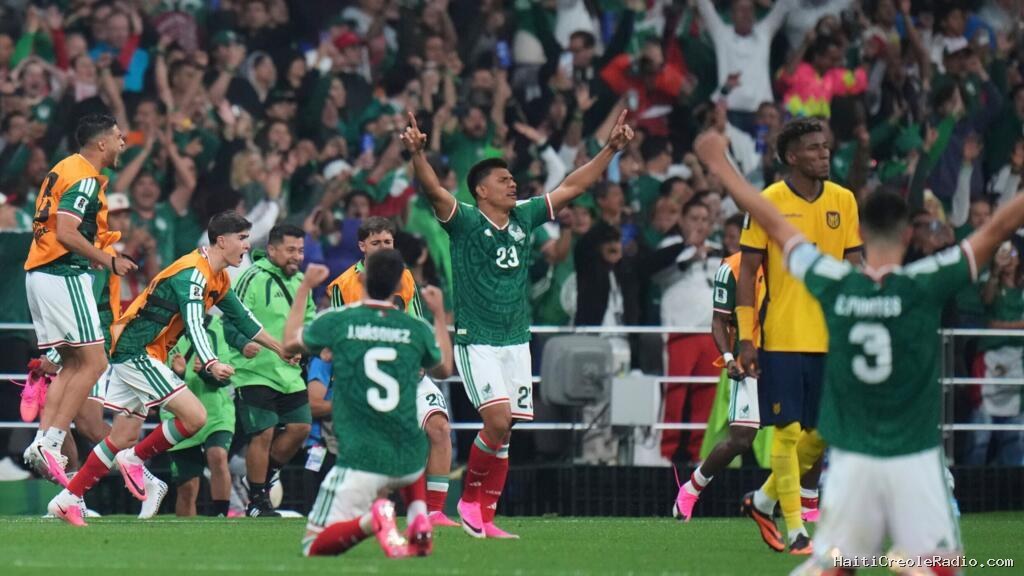 Coupe du monde 2026: le Mexique domine l'Équateur et poursuit sa route vers les 8es de finale