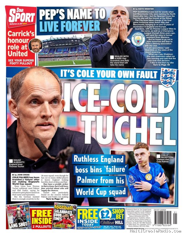 Coupe du monde 2026 : les “choix brutaux” de Thomas Tuchel pour la sélection anglaise