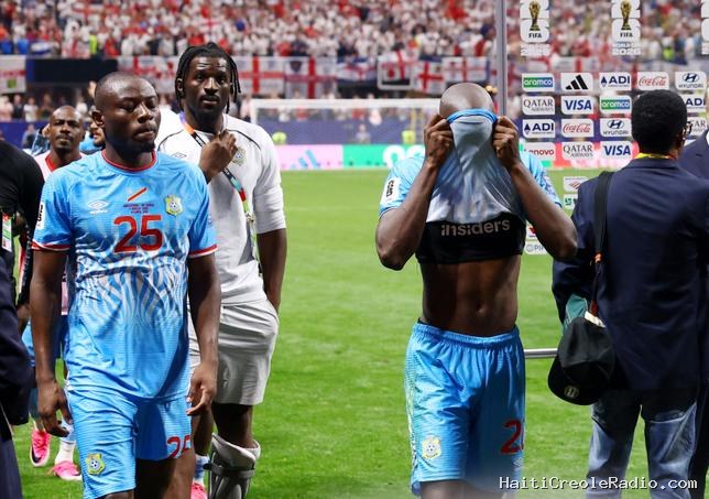 Coupe du monde : éliminée par les Anglais, la RD Congo sort “la tête haute”