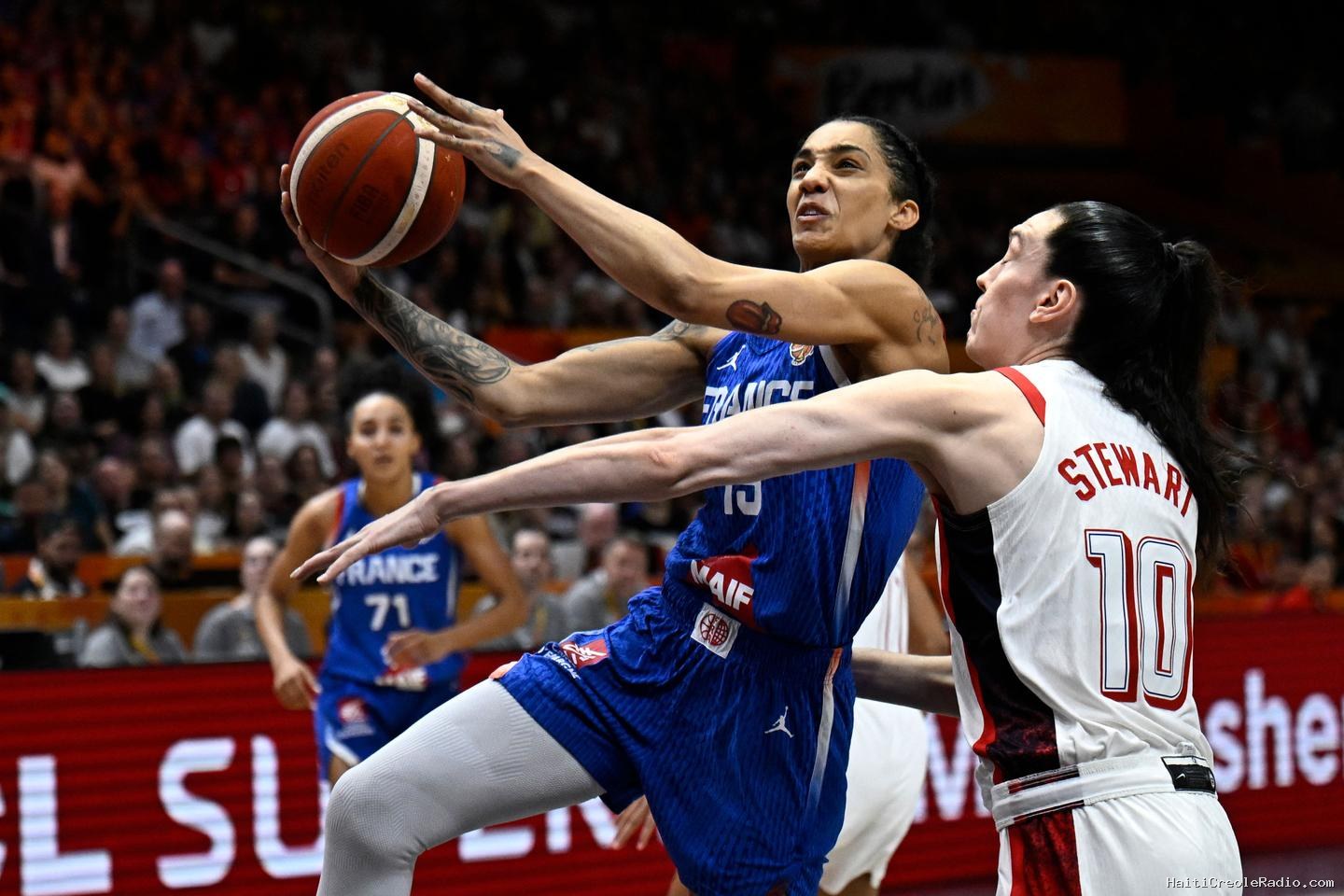 Coupe du monde féminine de basket : surclassées par les Américaines en finale, les Françaises repartent en argent
