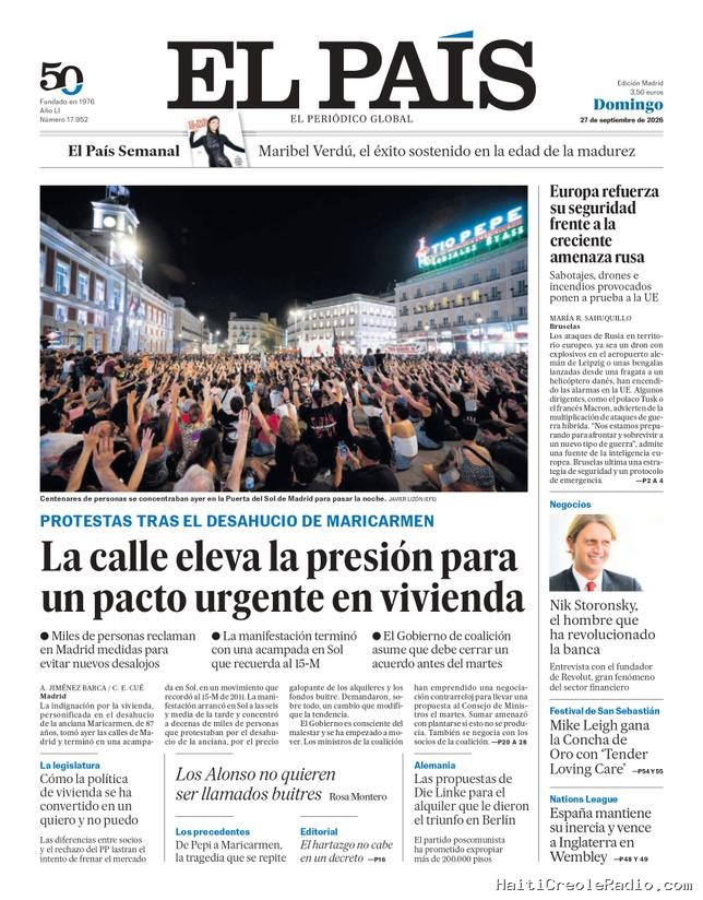 Crise du logement en Espagne : Madrid ravive l’esprit des indignés après l’expulsion de Maricarmen