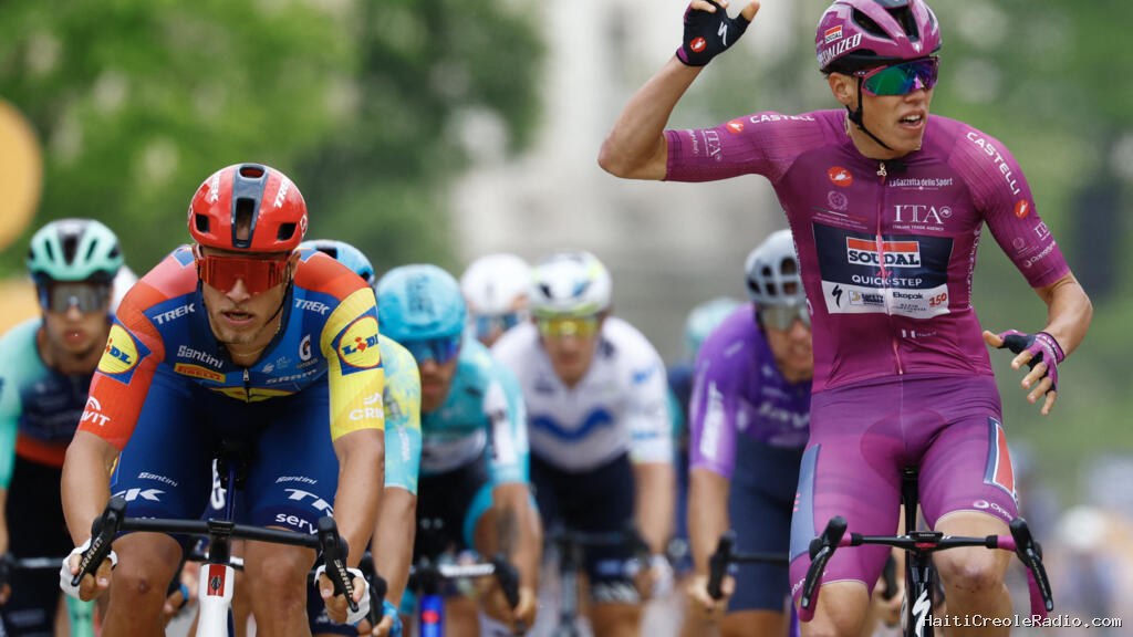 Cyclisme : Deuxième victoire d’étape pour le Français Paul Magnier sur le Giro