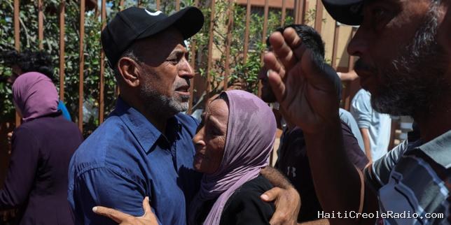 Dans la bande de Gaza, une frappe israélienne sur un poste de police fait cinq morts, selon la défense civile