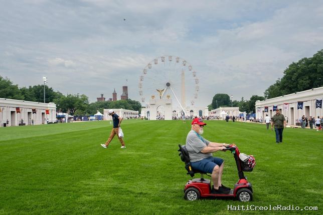 Donald Trump érige un village en toc sur le National Mall de Washington