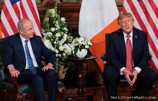 Donald Trump plaide pour une Irlande “unifiée” et fâche les unionistes