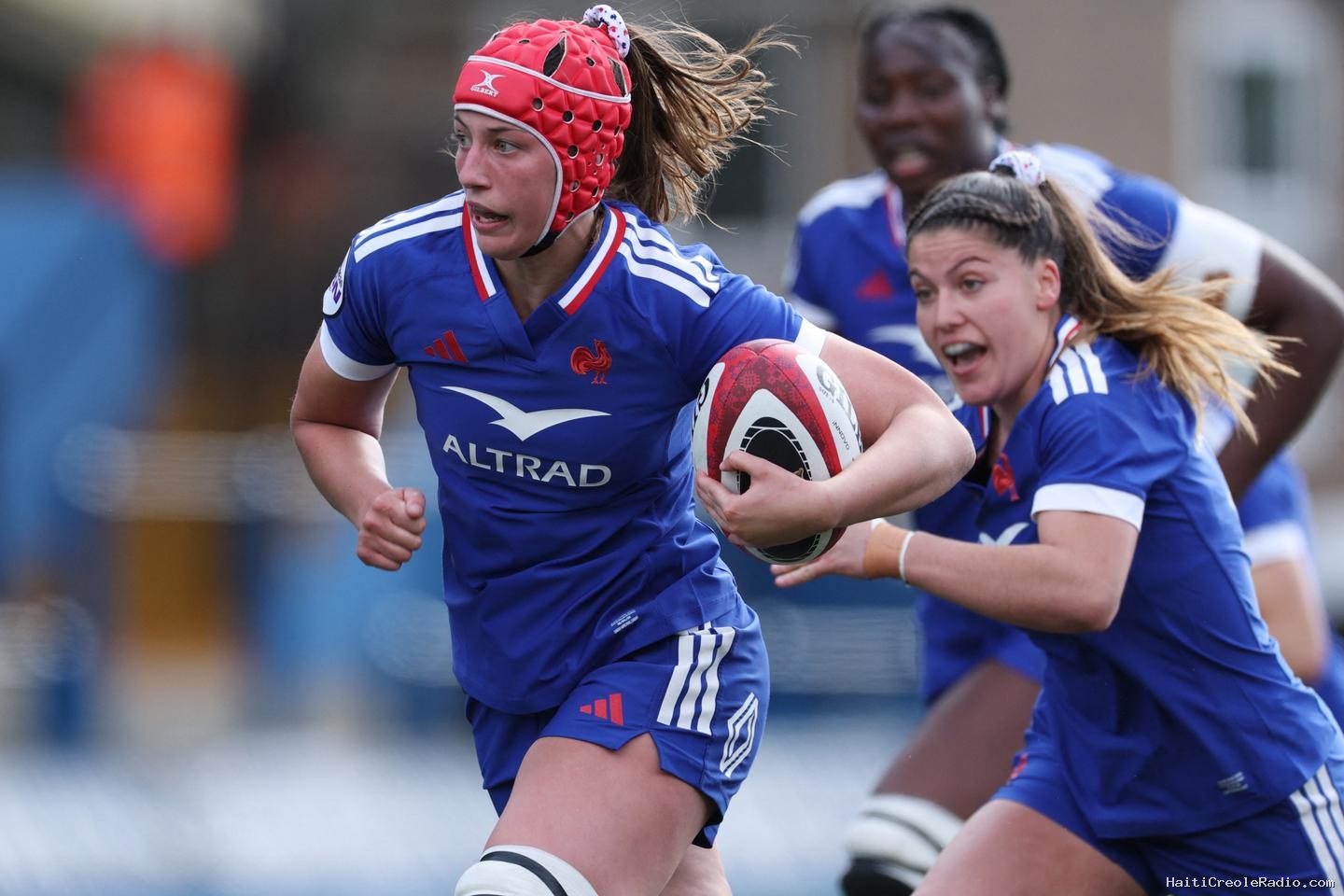 Ecosse-France : le XV de France poursuit son sans-faute dans le Tournoi des six nations féminin