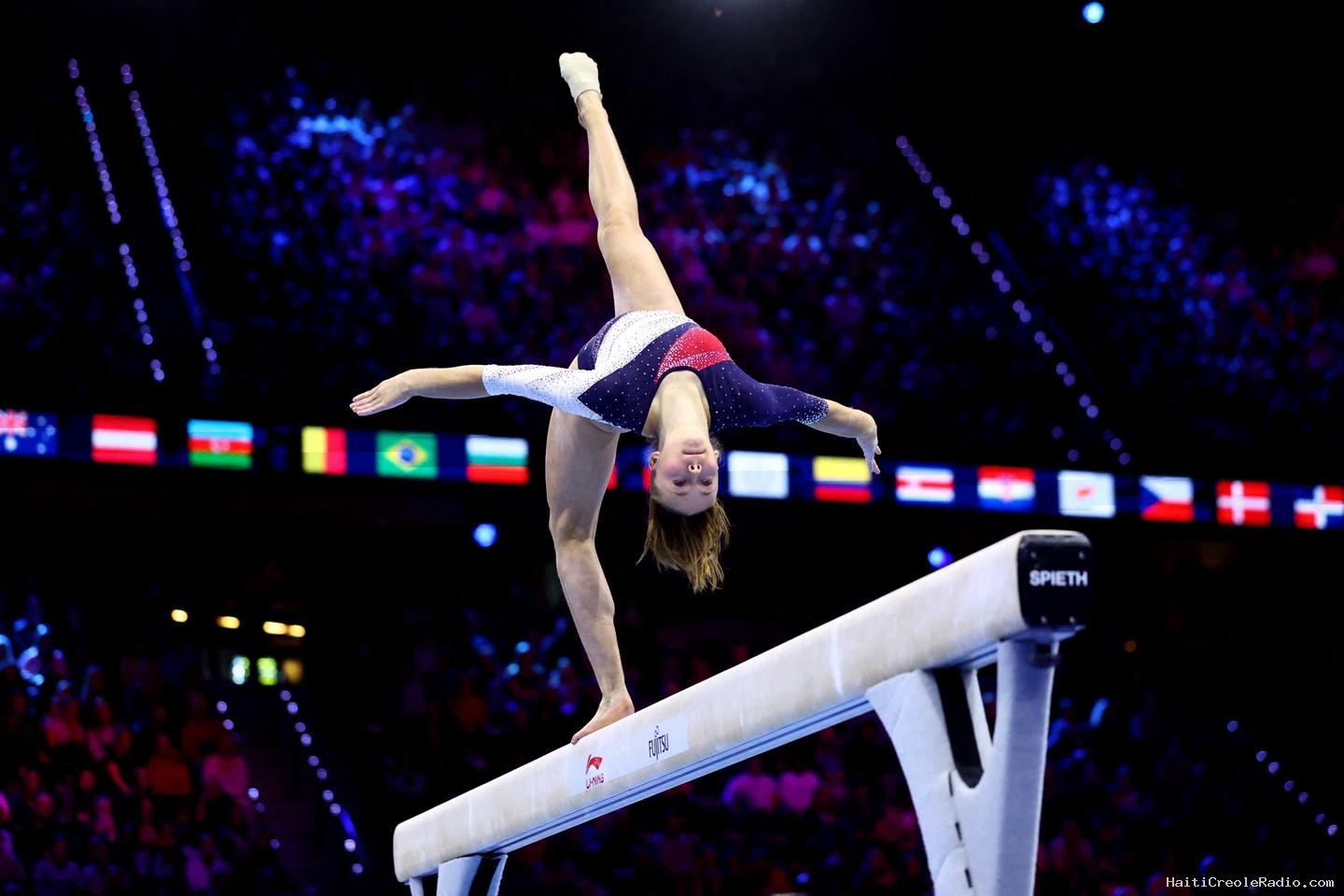 Elena Colas, pépite de la gymnastique française, au pied du podium mondial à la poutre