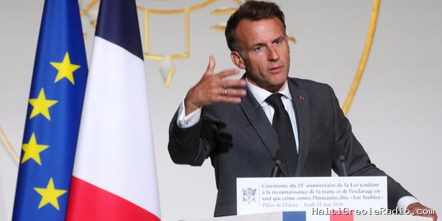 Emmanuel Macron esquisse la possibilité de « réparations » de l’esclavage, vingt-cinq ans après la loi Taubira