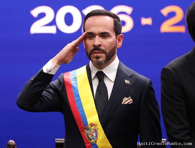 En Colombie, le président De la Espriella lance “l’ère du Tigre” avec une déclaration de guerre