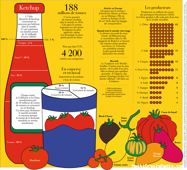 En concentré, en sauce ou en salade, tout le monde aime la tomate