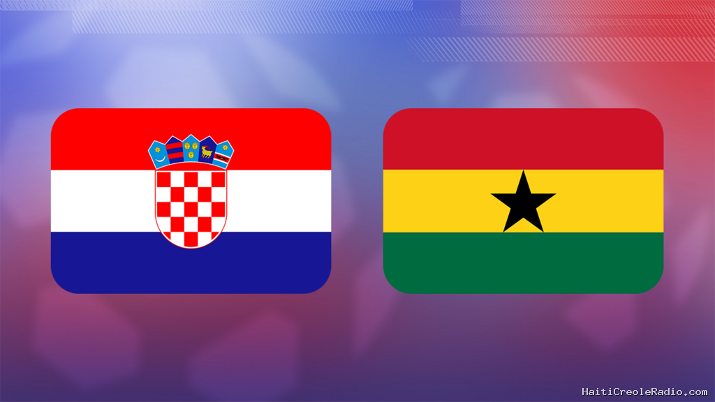 EN DIRECT - Coupe du monde 2026: suivez le match Croatie-Ghana et le duel à distance avec l'Angleterre pour la première place