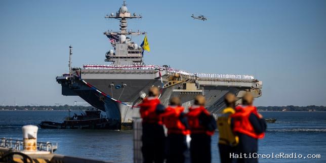 EN DIRECT, guerre au Moyen-Orient : le porte-avions américain « USS Gerald Ford » a quitté la Méditerranée et regagné son port d’attache aux Etats-Unis