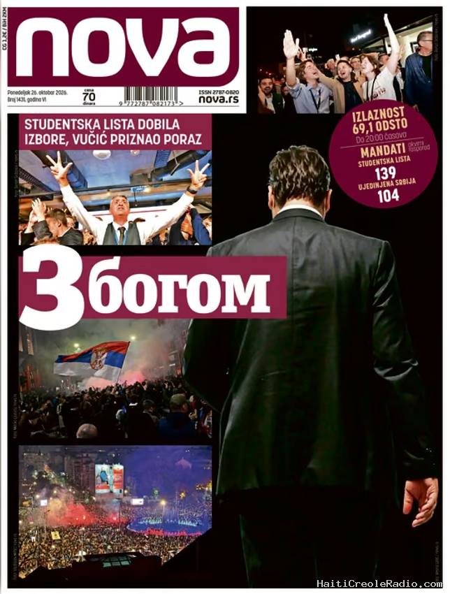 En Serbie, les étudiants “mettent fin à l’ère Vucic” et écrivent une nouvelle page de l’histoire
