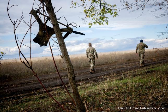 En Ukraine avec le commando de soldats chinois qui se battent contre les Russes