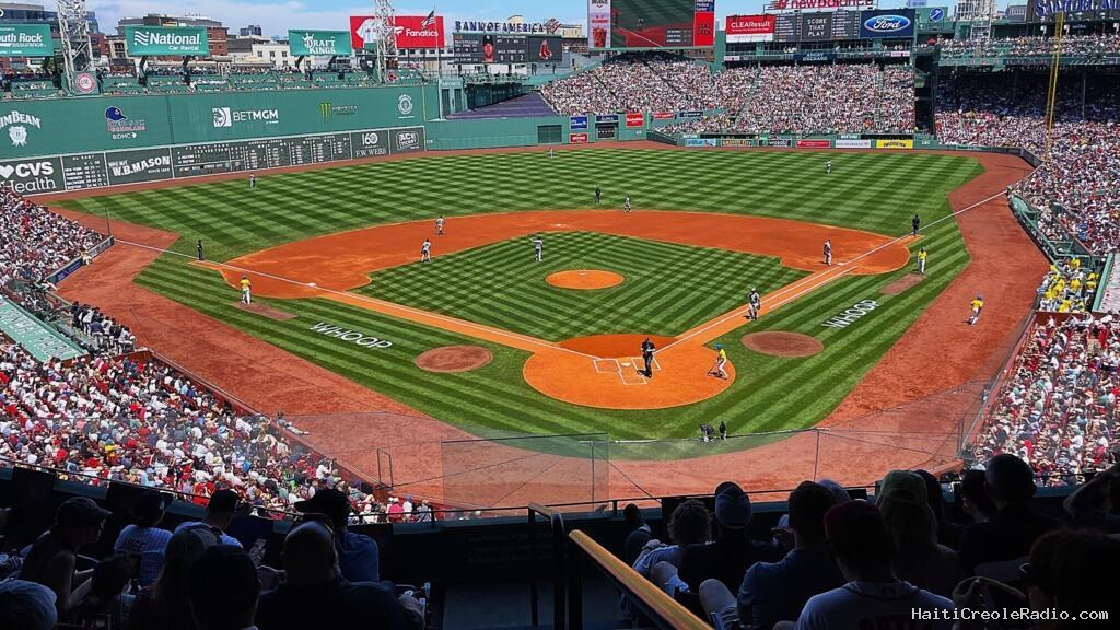 États-Unis: le Fenway Park, temple du baseball et lieu mythique de Boston